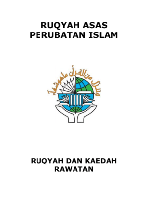 Ruqyah Dan Kaedah Rawatan Darussyifa