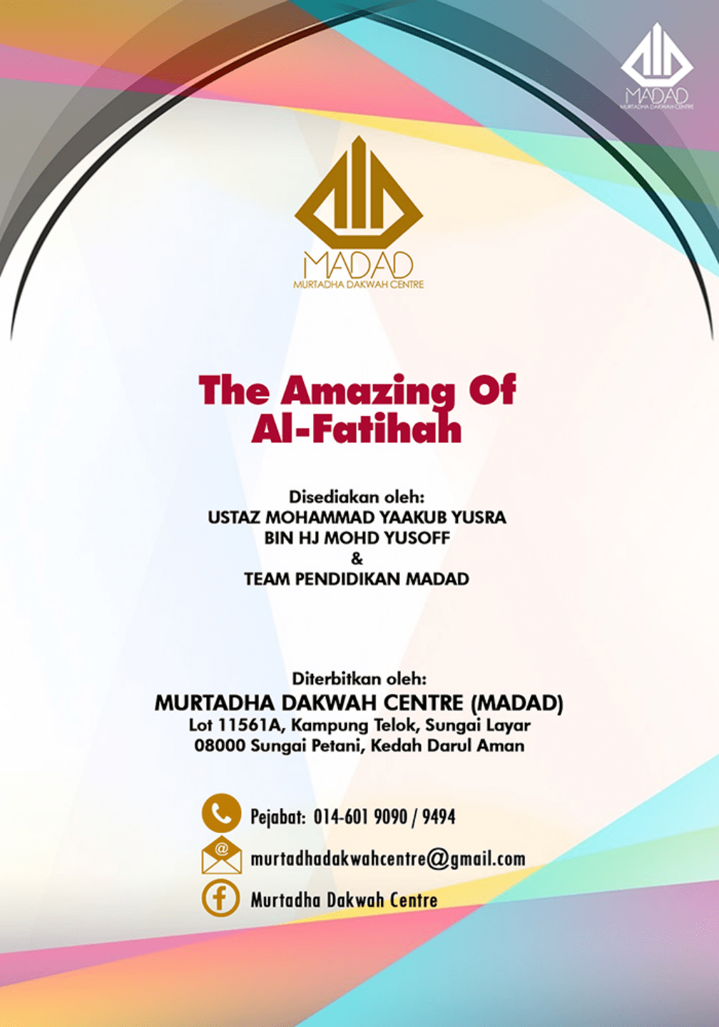The Amazing Al-Fatihah – Munajat Syifa